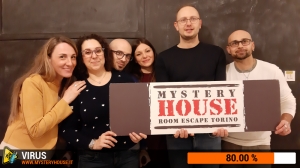 escape room mystery house torino Virus 404