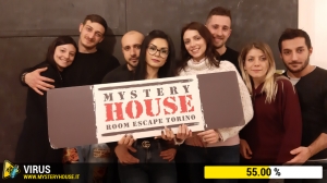 escape room mystery house torino Virus 404