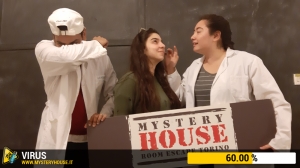 escape room mystery house torino Virus 404