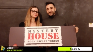 escape room mystery house torino Virus 404