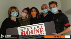 escape room mystery house torino Virus 404