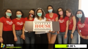 escape room mystery house torino Virus 404
