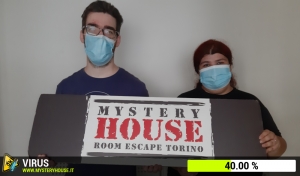 escape room mystery house torino Virus 404