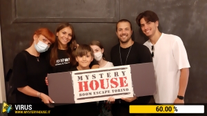 escape room mystery house torino Virus 404