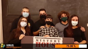 escape room mystery house torino Virus 404