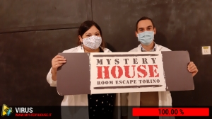 escape room mystery house torino Virus 404