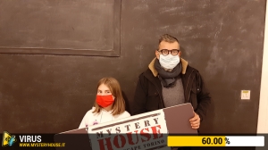escape room mystery house torino Virus 404