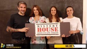 escape room mystery house torino Virus 404