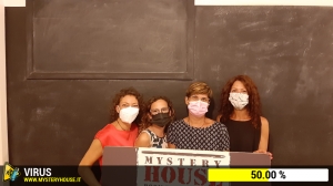 escape room mystery house torino Virus 404