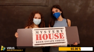 escape room mystery house torino Virus 404