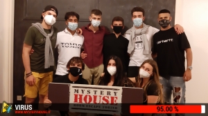 escape room mystery house torino Virus 404