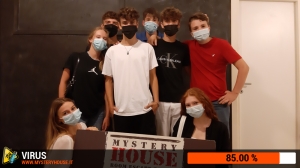 escape room mystery house torino Virus 404