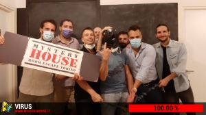 escape room mystery house torino Virus 404