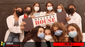 escape room mystery house torino Virus 404
