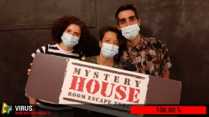escape room mystery house torino Virus 404