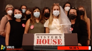 escape room mystery house torino Virus 404
