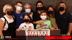 escape room mystery house torino Virus 404