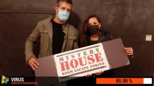 escape room mystery house torino Virus 404