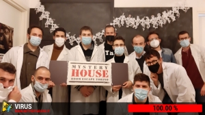 escape room mystery house torino Virus 404