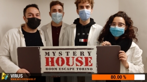 escape room mystery house torino Virus 404