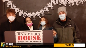 escape room mystery house torino Virus 404