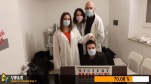escape room mystery house torino Virus 404