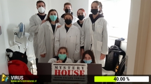 escape room mystery house torino Virus 404