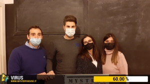 escape room mystery house torino Virus 404