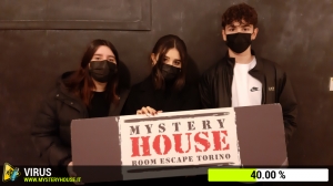 escape room mystery house torino Virus 404