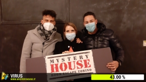 escape room mystery house torino Virus 404
