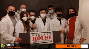 escape room mystery house torino Virus 404