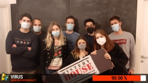 escape room mystery house torino Virus 404
