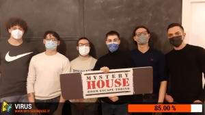 escape room mystery house torino Virus 404