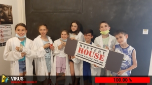 escape room mystery house torino Virus 404