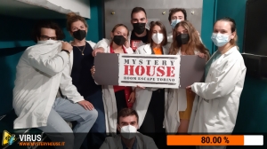 escape room mystery house torino Virus 404