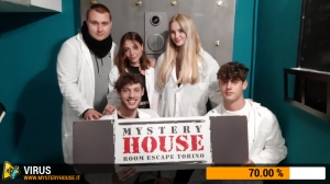 escape room mystery house torino Virus 404