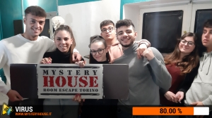 escape room mystery house torino Virus 404