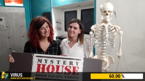 escape room mystery house torino Virus 404