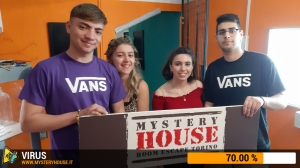 escape room mystery house torino Virus 404