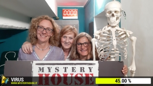 escape room mystery house torino Virus 404