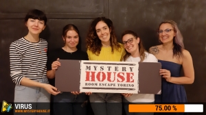 escape room mystery house torino Virus 404