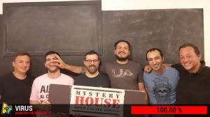 escape room mystery house torino Virus 404