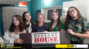 escape room mystery house torino Virus 404