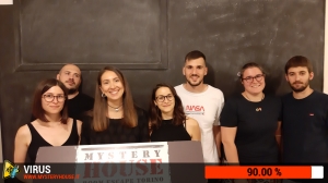 escape room mystery house torino Virus 404