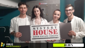 escape room mystery house torino Virus 404