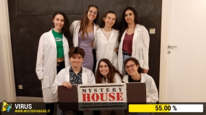 escape room mystery house torino Virus 404