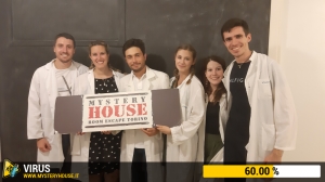 escape room mystery house torino Virus 404