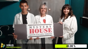 escape room mystery house torino Virus 404