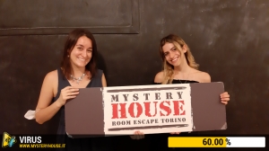 escape room mystery house torino Virus 404