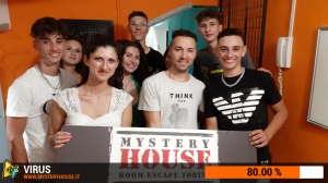 escape room mystery house torino Virus 404